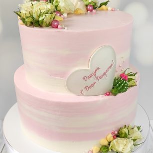 Торт Розовая Заря