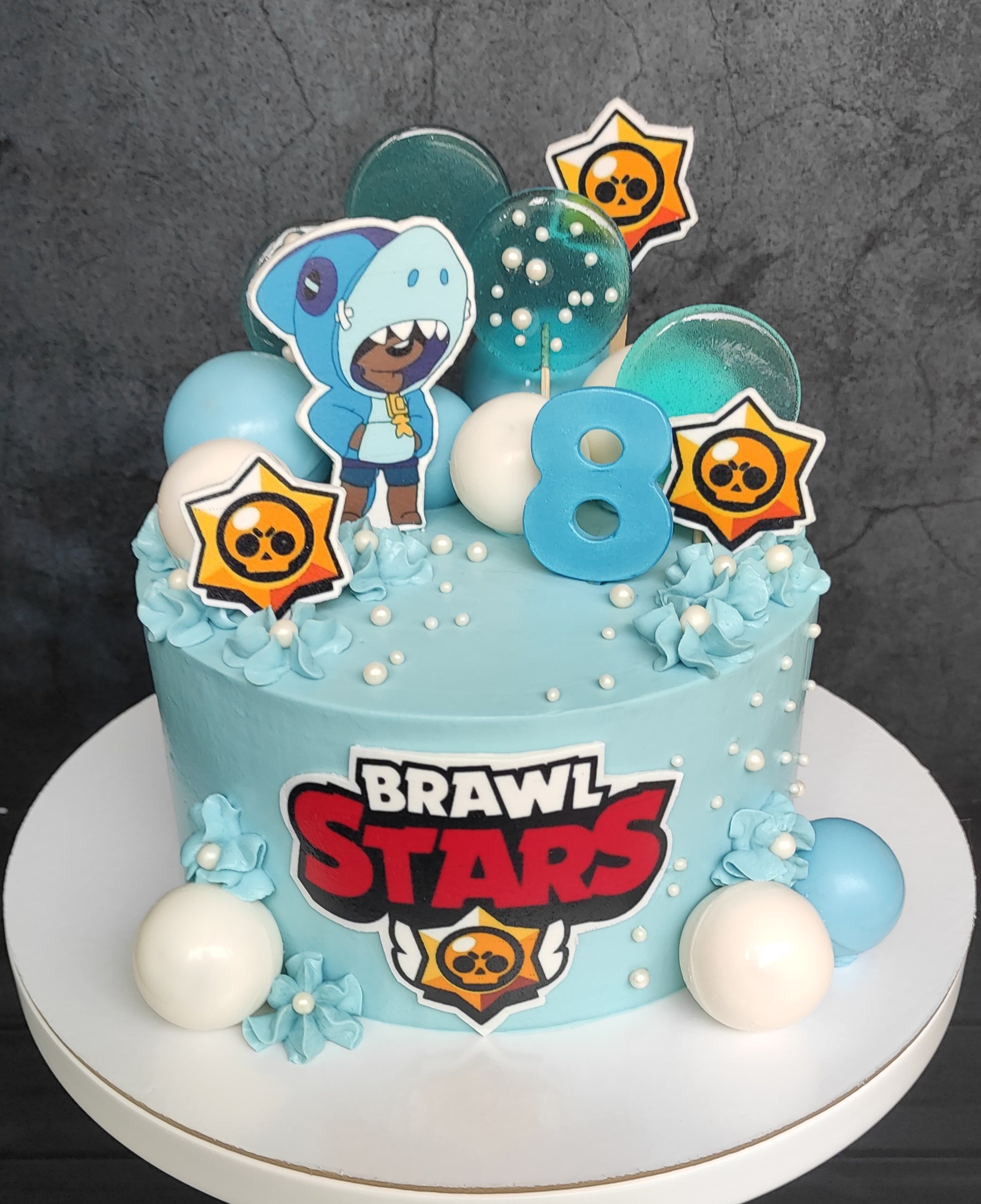 Заказать Торт Brawl Stars от 2800₽/кг. - в Москве с доставкой