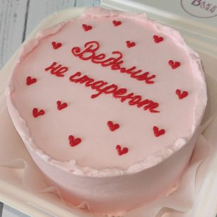 Бенто-торт Любовь Написанная Сердцем