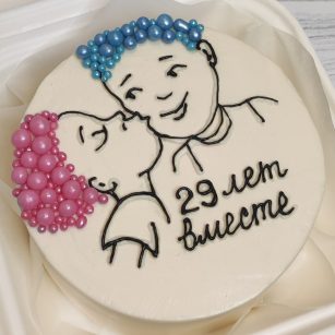 Бенто-торт "Годы Счастья"